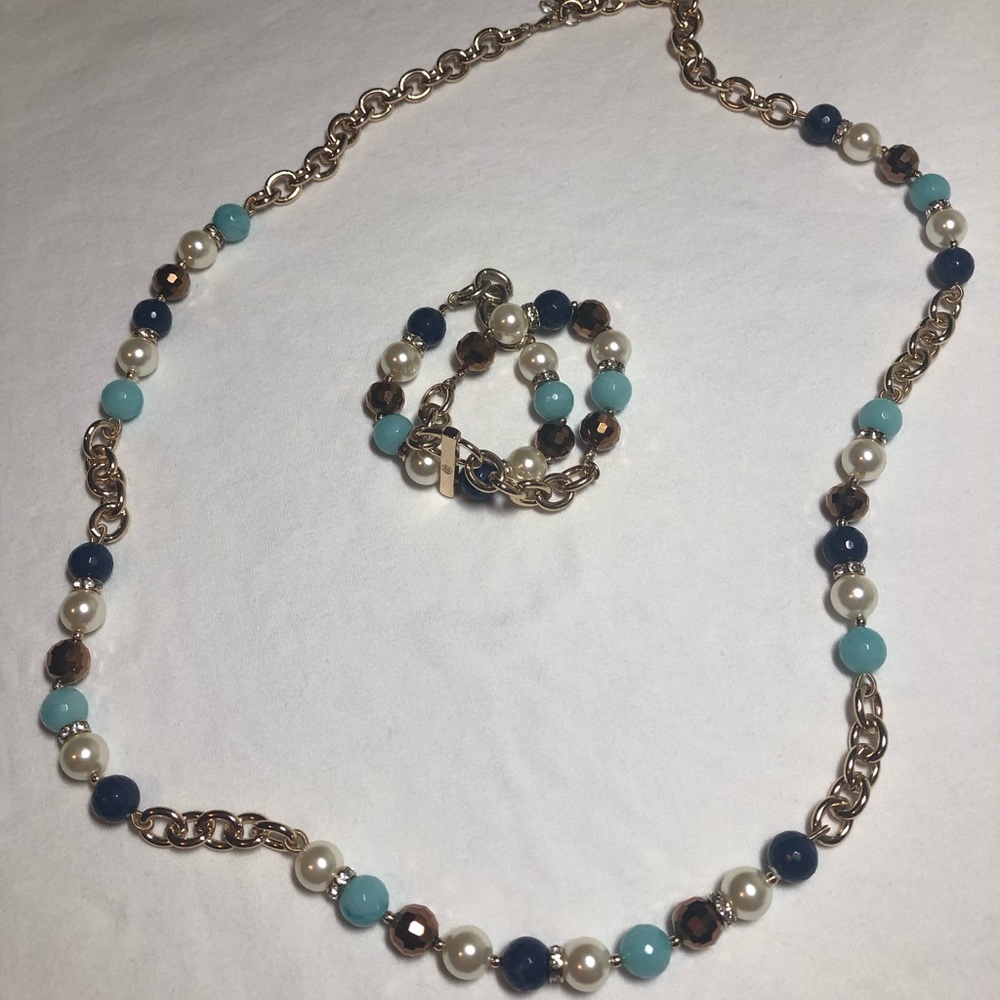 Dana Buchman necklace and bracelet